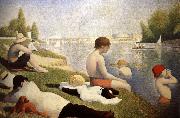 Georges Seurat, Baders in Asnieres